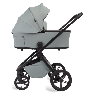 Коляска 2 в 1 Peppy Monaco Plus Mint рама чёрная 01